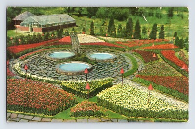 Postcard New York Long Island Murphy Gardens Manhasset 1960s Unposted Chrome