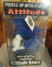 New in sealed case 1999 world wrestling federation Attitude bear