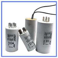 Condensatore motore elettrico avviamento monofase 2,5UF farad faston 400/450V