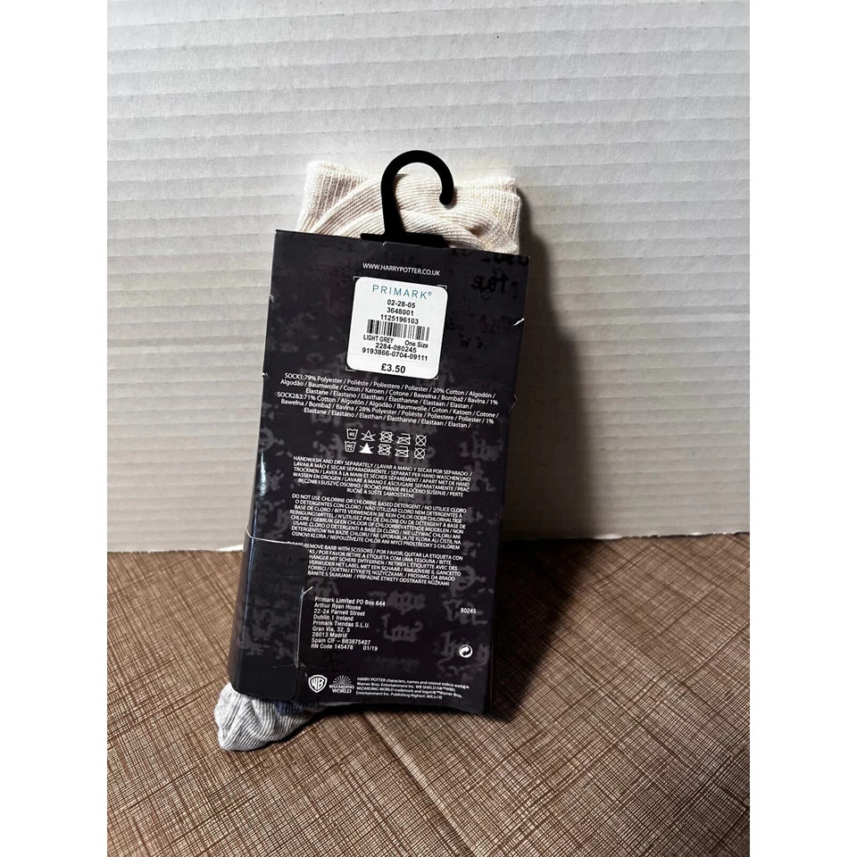 Harry Potter Socks 3 Pairs Character Crew Socks UK 4-8 EUR 37-42 USA 6-10 - Image 2 of 3