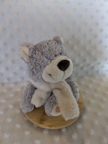 Nici Germany hellgrauer Bär 🐻 weiches niedliches Plüschtier 6 Zoll - Bild 5 von 7
