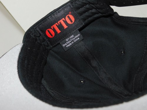 Otto Snapback Hat Black Cap King of the Snap Back OSFM New - Picture 10 of 12