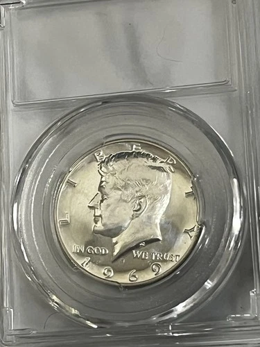 1969 S Kennedy half dollar Gem DCAM Proof 40% Silver