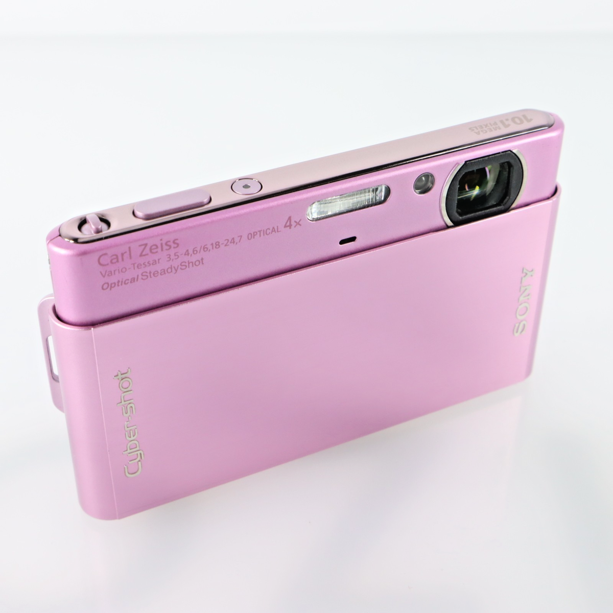 Excellent】SONY DSC-T77 Digital Camera Pink Cyber Shot 4.0x