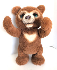 FurReal Cubby the Curious Bear Interactive Animatronic Plush Talking Toy Works