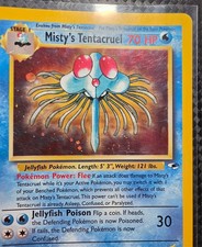 Pokemon TCG Misty’s Tentacruel Holo #10/132 WOTC 2000 Gym Heroes LP SWIRL 🌀 on eBay