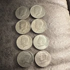 Kennedy Half Dollar 50C 1972-1997 Circulated Lot of 7 Coins