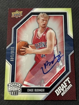 Chase Budinger 2009-10 Upper Deck Draft Edition RC Auto /149 Arizona Wildcats