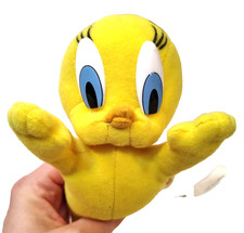 Tweety Bird Looney Tunes Play By Play Stuffed Plush 1997 7"