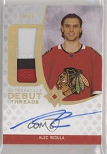 2020 Ultimate Collection Debut Threads 93/99 Alec Regula #ADT-AR Patch Auto 0c3