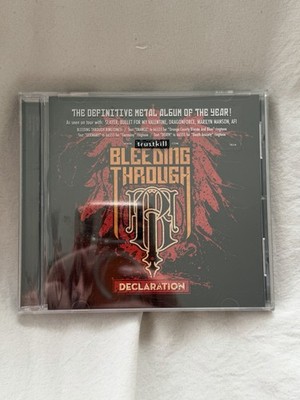 Declaration by Bleeding Through (CD, Sep-2008, Trustkill) Sealed With Hype