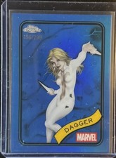2025 Topps Chrome Marvel Dagger #63 Blue Refractor 196/299