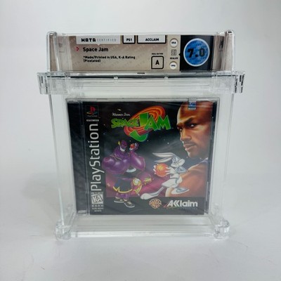 Space Jam (Playstation PS1 Sony 1996) Michael Jordan NEW Sealed WATA 7.0 A