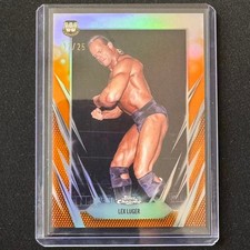 🔌IU 2026 TOPPS CHROME WWE ORANGE REFRACTOR /25 LEX LUGER