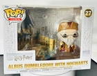 Funko Pop Town Harry Potter Albus Dumbledore With Hogwarts #27 Vinyl Figure