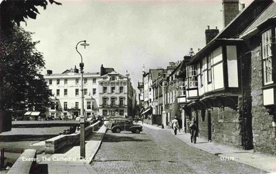 Exeter  UK The Cathedral Close