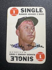 Mickey Mantle 1968 Topps Game Single #2 New York Yankees