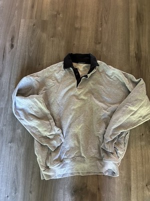 Brandy Melville Oversized Collared Sweater Gray