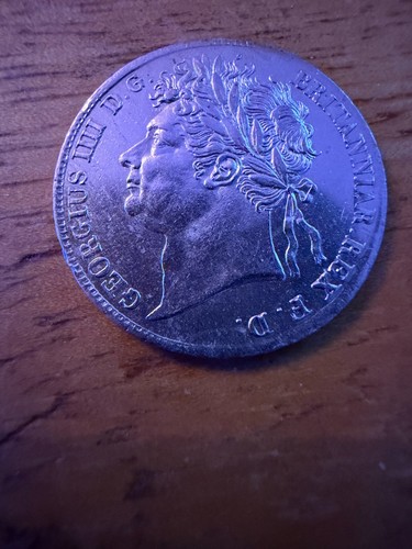 1826 George IV Maundy Fourpence 4d Silver UNC