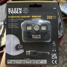 Klein Tools 56062 Rechargeable LED Headlamp/Worklight 300 Lumens Magnetic IP54