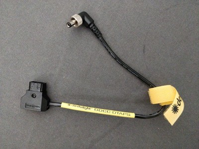 Dedolight, DCC-DTAPS, Adapterkabel, Hohlstecker auf D-Tap