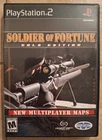 Soldier of Fortune: Gold Edition (Sony PlayStation 2, 2001) Free Shipping