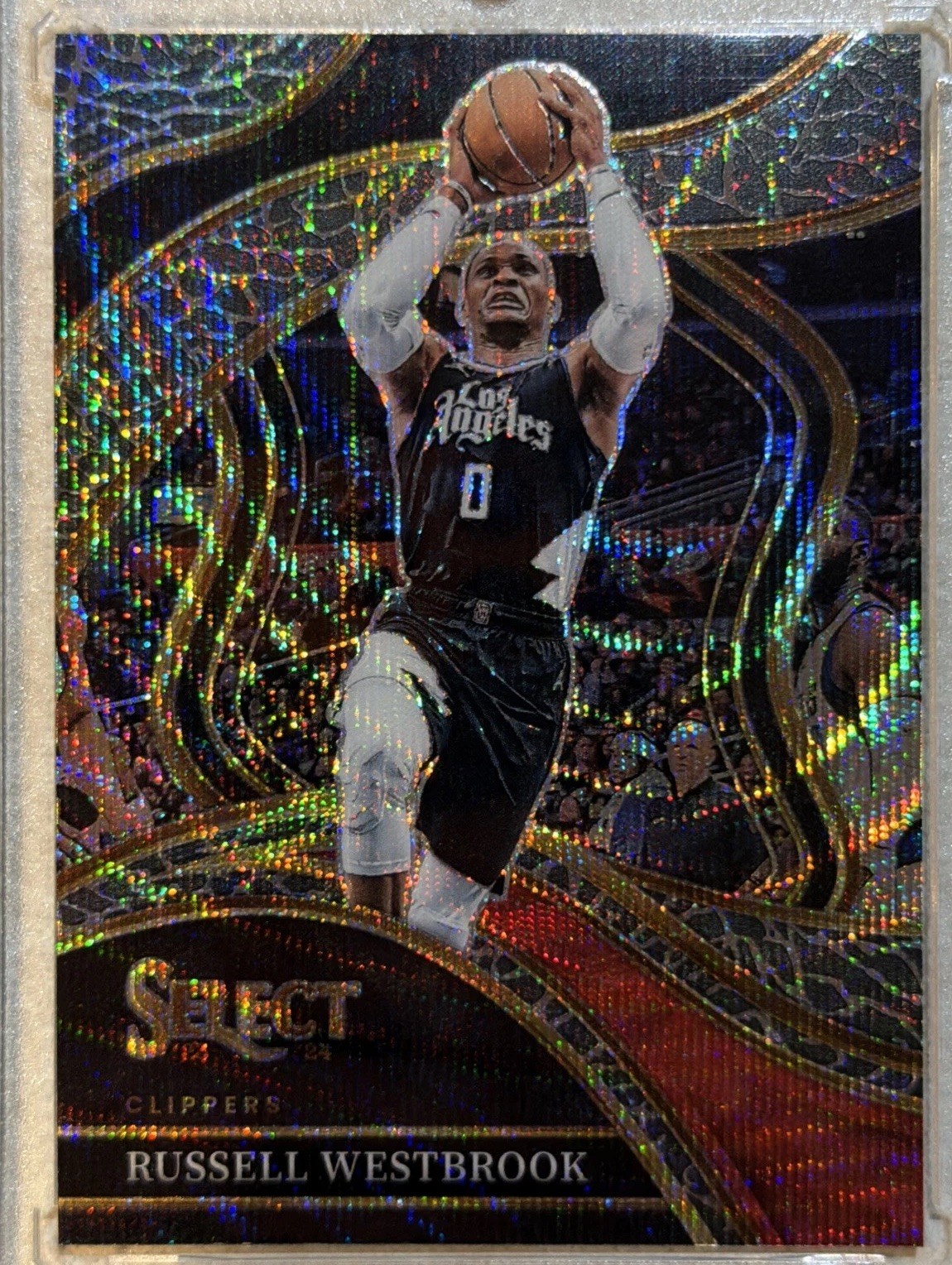 2023-24 Select Russell Westbrook Elephant Prizm SSP Courtside #255 CASE HIT