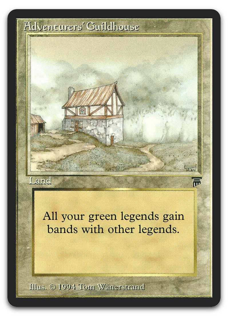Adventurers' Guildhouse (NM) Legends LEG Magic MTG