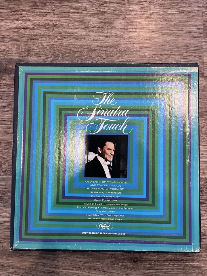 Frank Sinatra- The Sinatra Touch - 6 LP Box Set 1968 Missing Record 1 & 6 - Image 2 of 4