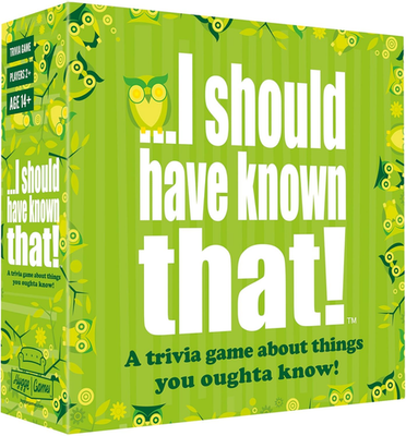 #ad #ad I Should Have Known That a Trivia Game about Things You Oughta Know Green $36.99