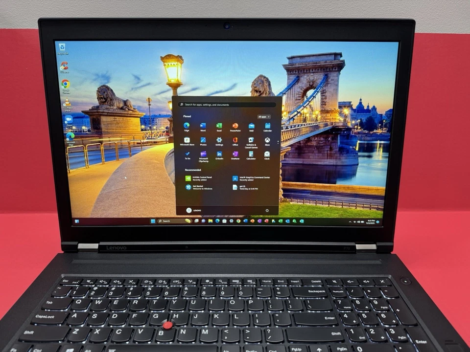 Lenovo Thinkpad P70 17” i7 6700HQ 2.6GHz 32GB 512GB + 500HDD NVIDIA Quadro M600M - Imagem 3 de 4
