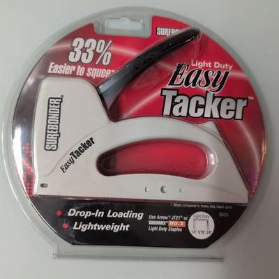 Stapler Surebonder Light Tacker Staple Gun Lightweight Easier To Squeeze