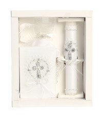 Candle Baptism Candle Set Girl Catholic Baptism Candle Set for Boys baptismal...