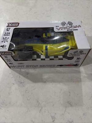 Vroom Action Sound Remote Control Racing Car Pit Stop Series 1:24 Scale Indy 500