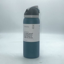 Owala FreeSip 32oz Stainless Steel Water Bottle Blue Oasis Top Quality US Stock