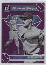 2023 Panini Donruss Diamond Kings Holo Purple Bobby Doerr #14 HOF 0c2