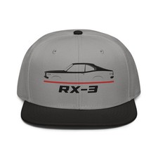 For RX-3 1971-1978 Fans Cap Car Snapback Hat Birthday Gift Racing Unisex