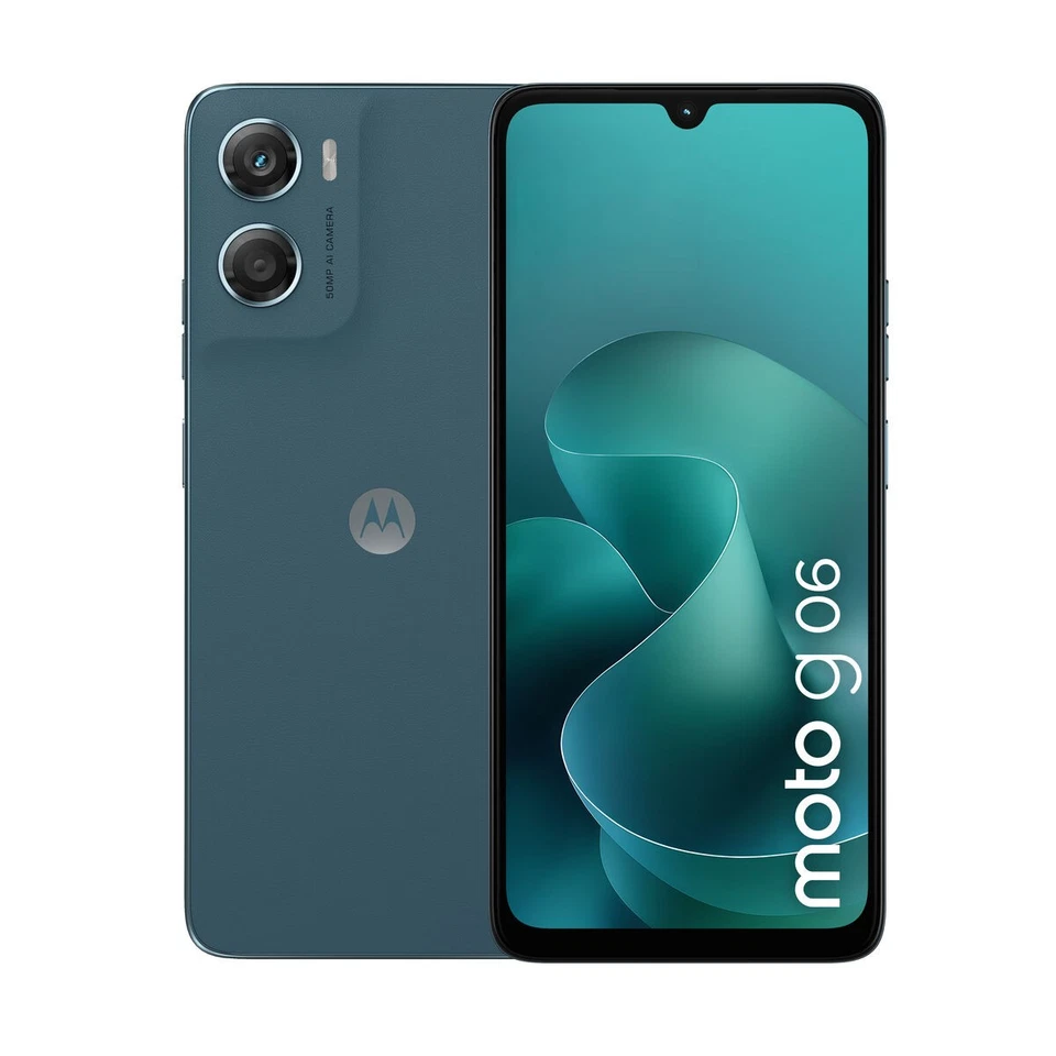 Smartphone Motorola PB980022SE MediaTek Helio G81 4 GB RAM 64 GB Azzurro - Immagine 4 di 4