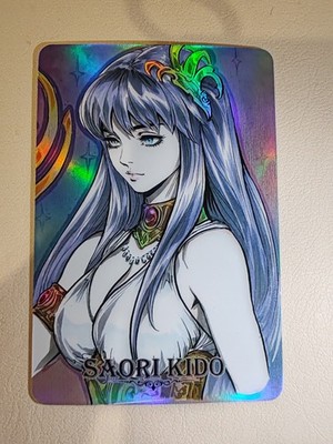 Karte Saint Seiya Zodiac Knight Athena Hyoga Shun Ikki Saori Saga Aiolia Holo