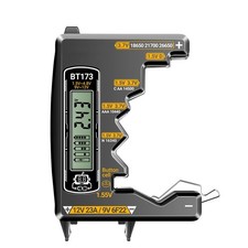 BT173 Portable Battery Tester for Lithium AAA AA C D 9V 12V Battery Types