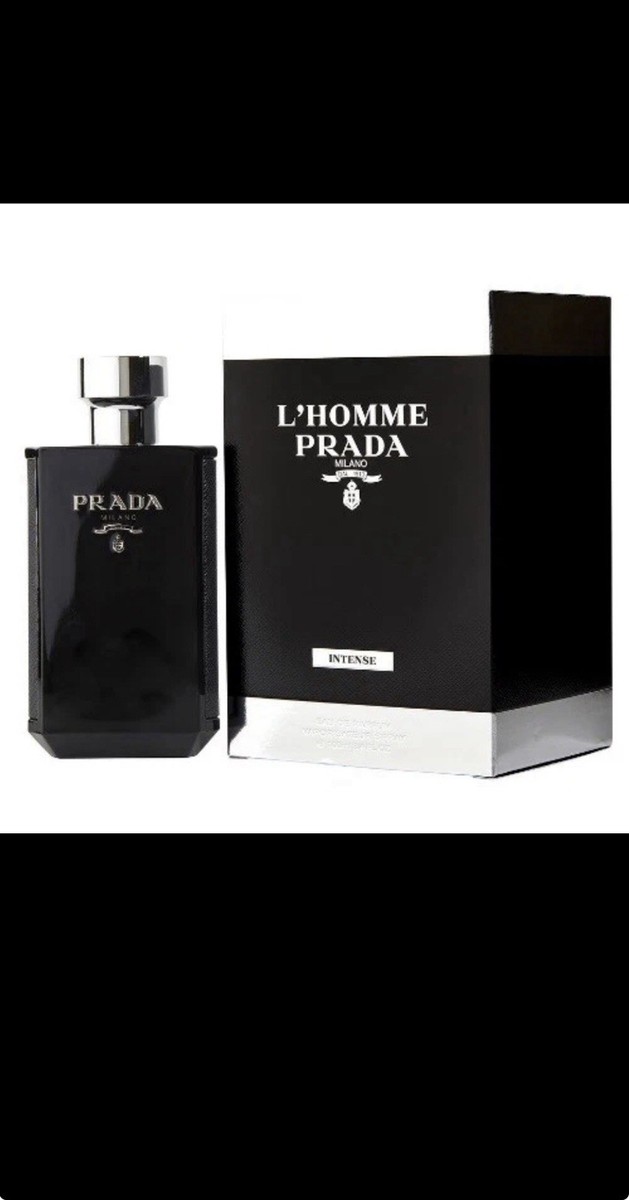 PRADA L'Homme Intense 3.4oz Men's Eau De Parfum Spray for sale