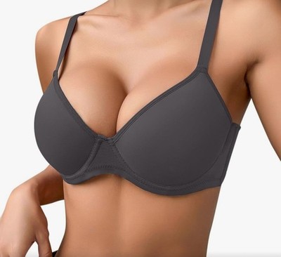 Super Push Up BH Maximizer Grau Mit Bügel 80 C