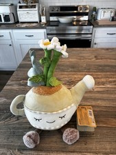 RARE Greenhouse by Russ Daisy Watering Can plush plant NWT Jazwares