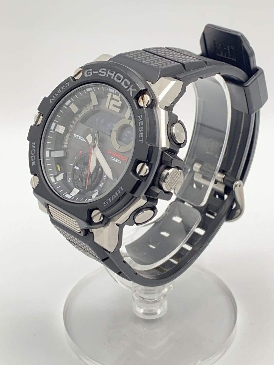 G-SHOCK G-STEEL GST-B300S-1AJF 中古品。 CASIO G-SHOCK GST-B300-1AJF G-STEEL Solar Bluetooth Carbon Core