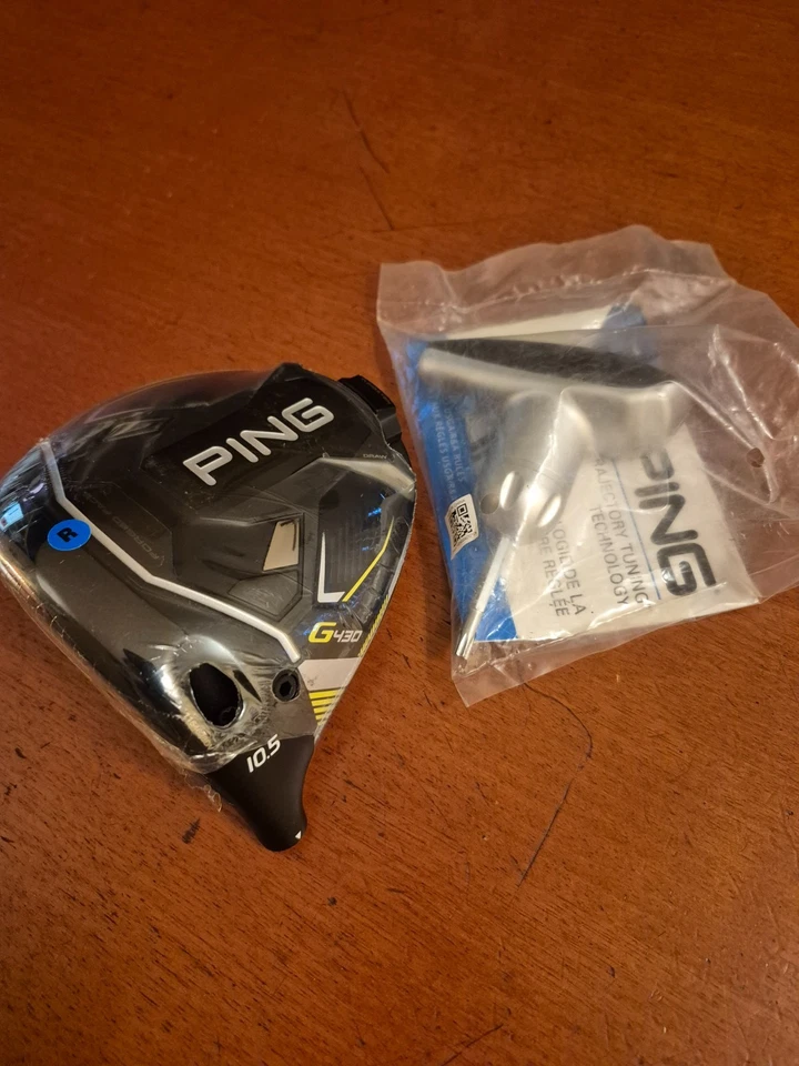 NEW IN PLASTIC LEFT HAND PING G430 MAX 10.5* DRIVER HEAD ONLY & TOOL - Image 3 of 3