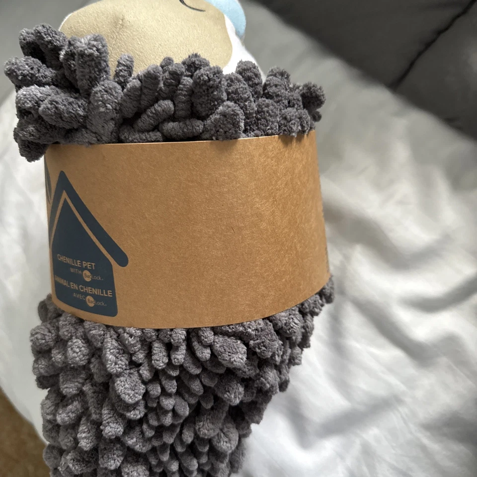 Norwex Mascota con un Propósito Chenille Sello Peluche con Reloj Foto 2 de 4