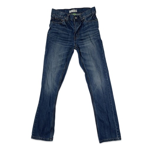Route 66 Women's/Juniors 12 Slim Straight Fit Blue Denim Jeans Mid Rise Cotton