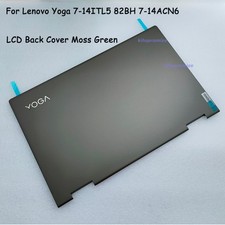 New 5CB1A08844 LCD Back Cover Moss Green For Lenovo Yoga 7-14ITL5 82BH 7-14ACN6