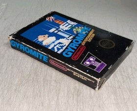 Gyromite (NES Nintendo) Complete, Manual, Box. 5 Screw. Authentic. Tested