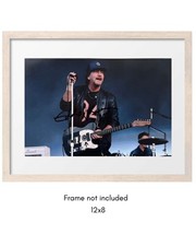 Eddie Vedder handsigniertes Pearl Jam Rock Foto 12x8 + verifiziertes Echtheitszertifikat - PSA QO KARTE
